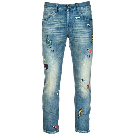 embroidered gucci jeans|gucci genius jeans price.